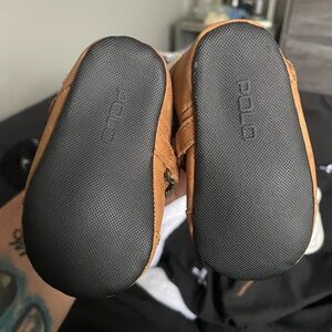 I am selling 6 pairs of size 2c baby shoes used like new